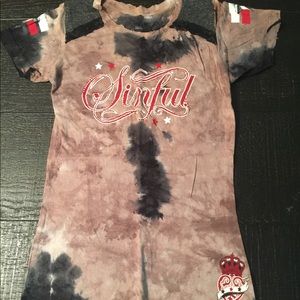 Small Sinful by Affliction tee